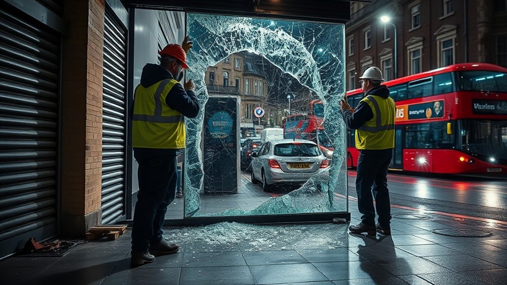 Emergency Shop Front Repair Neasden