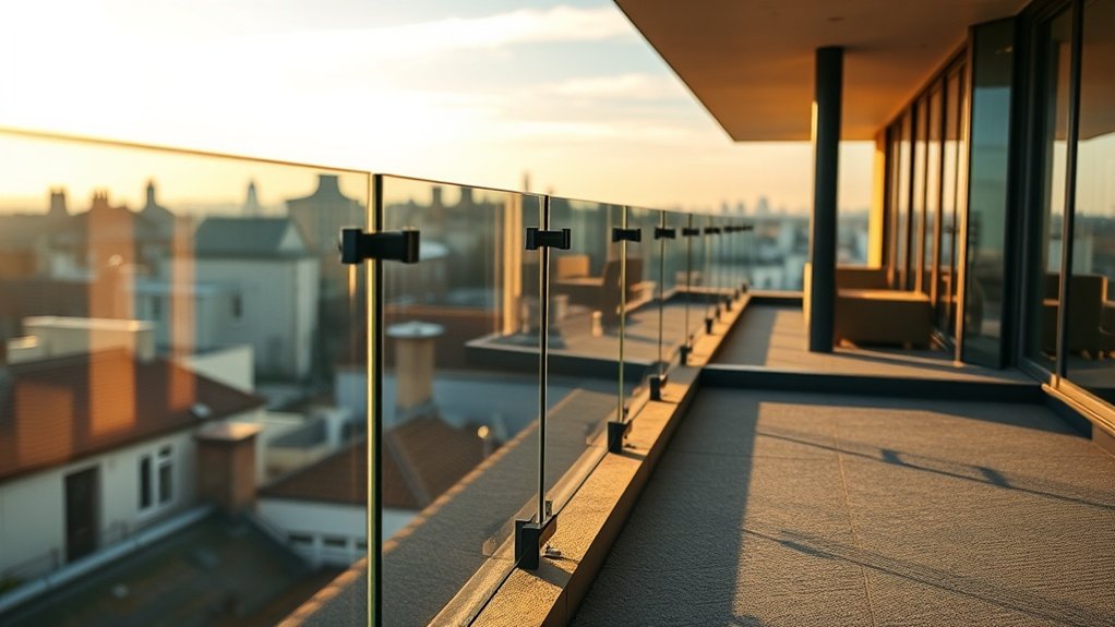 Terrace Glass Balustrades Neasden