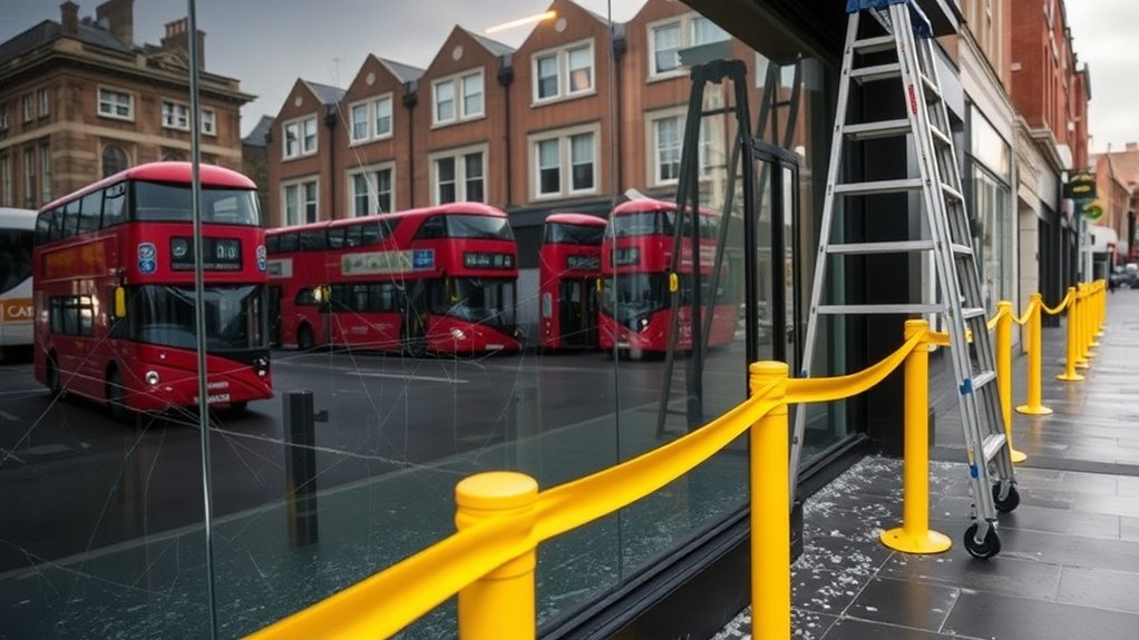 Vandalism Glass Repair Neasden